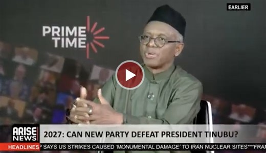 El-Rufai: I Have No Political Ambition, I’m Trying to Fix the Tragedy I Helped Create