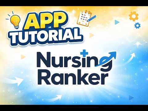 Nursing rankers classes app tutorial