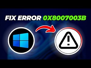How To Fix Error 0x8007003b On Windows (Quick & Easy)