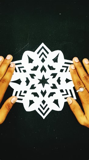 “You Won’t Believe 😤 This Snowflake ❄️ Is Made From paper📜!”#trending #papercraft #youtubeshorts#art