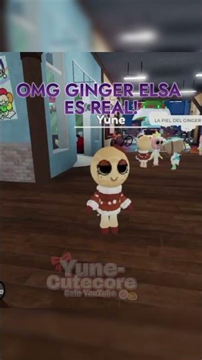 La Ginger Elsa es real :0 ||#dandysworld#ginger#skin#calendario#humor| @Yune-cutecore