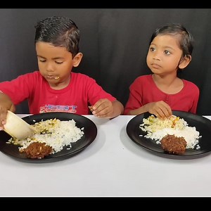 Puchu Sonar Eating Competition || Dal Bhat Eating Challenge || Food Ninja | Food Ninja Family