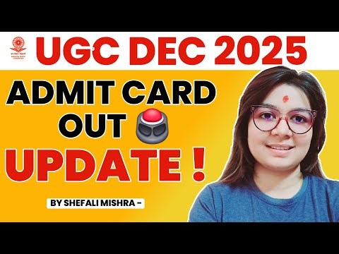 🖲️IMPORTANT UPDATE ! CSIR UGC NET ADMIT CARD OUT DOWNLOAD NOW I SHEFALI MISHRA I GYANADDA