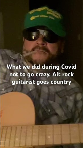 Alt rock guitarist goes country during covid. Skit.#guitar #altrock #country #skit #comedy #indie