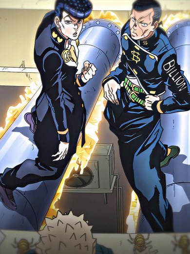 Josuke y Okuyasu: Poses Icónicas de JoJo