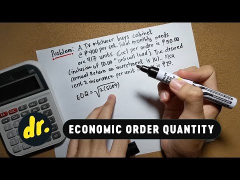 How to Compute Economic Order Quantity | Cost Accounting Tutorial