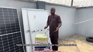 This is our complete 3kva package. 3kva inverter 2 unit 220ah luminous battery 3 400 watt solar panels Mppt 60amp Cabling and installation 1,550,000