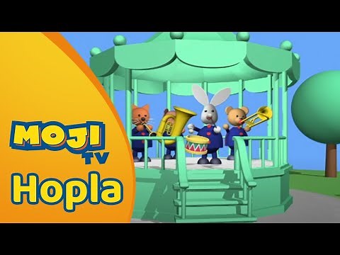 HOPLA EN DE FANFARE 🎶 | HOPLA 🐇 | Nederlandse Kinderseries | MojiTV