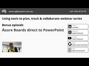 Azure Boards (ADO) directly connected and automated reporting in PowerPoint