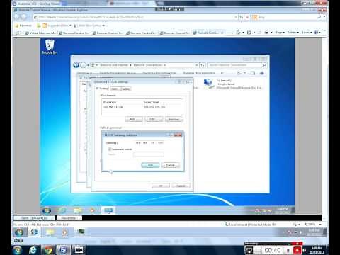 Multiple Default Gateway Config