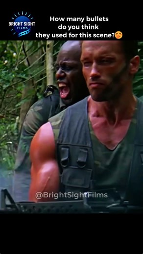 How many bullets do you think they used for this scene? 🤭