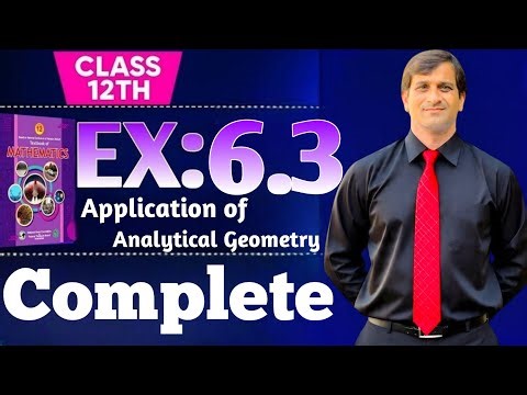 Exercise 6.3 class 12 math| NBF New Book 2025| Analytical Geometry