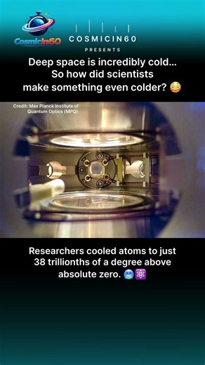 Humans Created Something Colder Than Deep Space 😳🥶