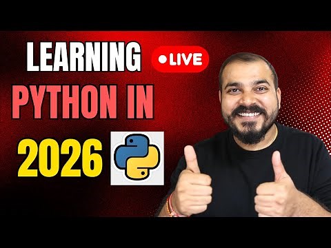 Live Session- Learning Python With Vibe Coding In 2026