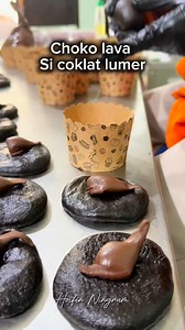 Choko lava si coklat lumer #baking #cooking #reelsviral | Hoifin Ningrum
