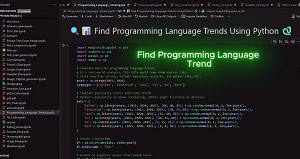 Find Programming Language Trends Using Python