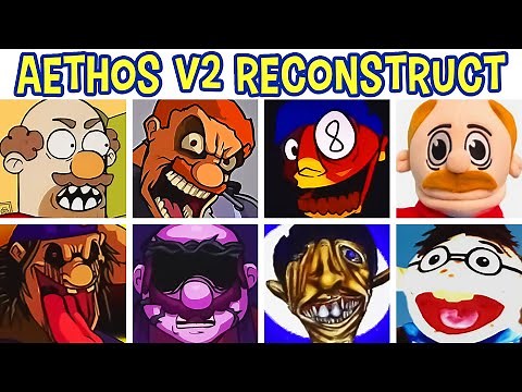 FNF Aethos V2 Reconstruct Full Ass Mod (Lyric FNF)