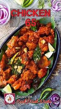 Chicken 65 Recipe | Crispy & Spicy South Indian Chicken Fry | Easy Indian Starter