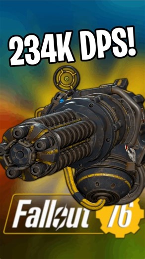 Gauss Minigun Is Broken (Strong Like Legacy)💥| FO76