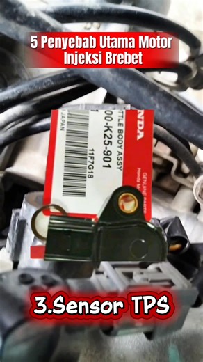 5 Penyebab Motor Injeksi Brebet…Yang Terakhir Paling Sering Terjadi #mekanik #motormatic #tipsmekanik #nhl #Automotive | Ary Rjm