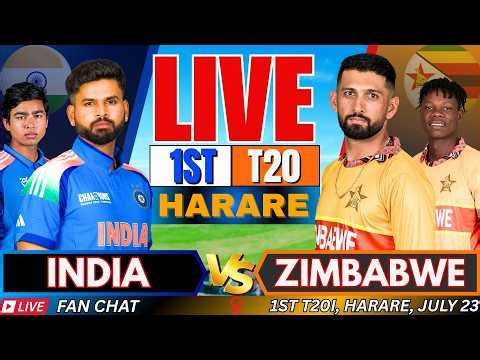 🔴LIVE: Ind vs Zim 1st T20 Match 2026 | India vs Zimbabwe Live Cricket Score & Commentary, Watchalong