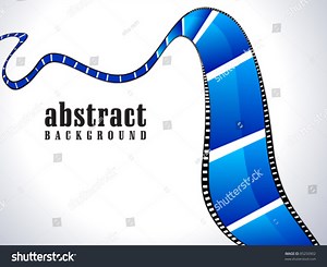 Abstract Shiny Blue Film Roll Vector Stock Vector (Royalty Free) 85250902 | Shutterstock