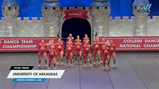 University of Arkansas - Fayetteville [2025 Division IA - Jazz Prelims] 2025 UCA & UDA College Cheerleading & Dance Team National Championship