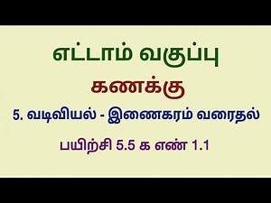 Class 8 Maths Chapter 5 Exercise 5.5 1 (i)