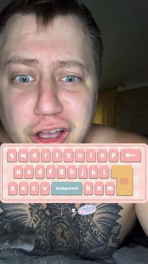 Write your NickName on the keyboard