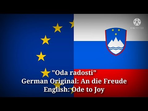Oda radosti - An die Freude, Ode to Joy (Slovenian Lyrics, Version & English Translation)