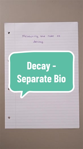 Decay in Biology: Understanding the Process