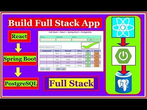 Ultimate Full Stack Project: React + Spring Boot + PostgreSQL | Build Modern Web Apps