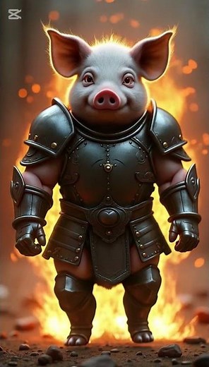 "Magic Pig Transformation! You Won’t Believe This! 🔥"