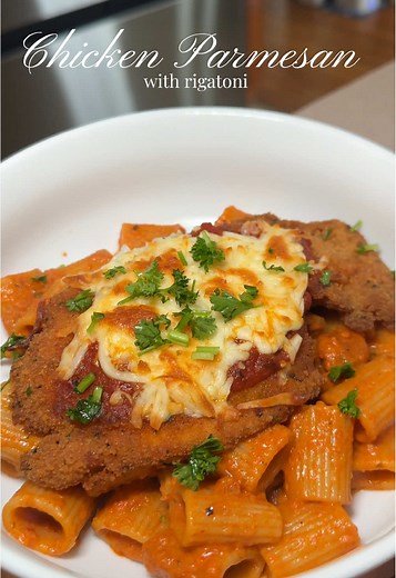 Delicious Chicken Parm with Rigatoni Recipe