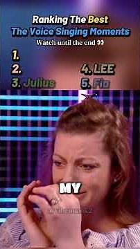 😳 Ranking The Best The Voice Singing Moments