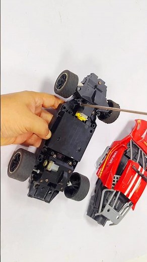 Remote control car with DC motor / Upgrade RC car / Repair remote wali car /Gadi Powered by dc motor
