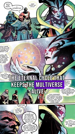 The three sons #dc #perpetua #dccomics #monitor #antimonitor #multiverse #comics