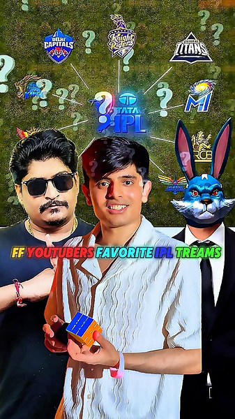 Free Fire YouTubers in IPL 😱🔥 #shorts #freefire @gwsama07