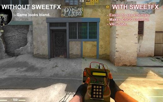 csgo职业哥直播设置 视觉暖色调鲜艳调节方法