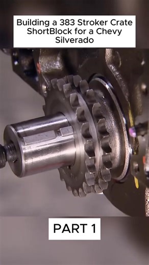 Building a 383 Stroker Crate Short Block for a Chevy Silverado | Enginebuildcar1