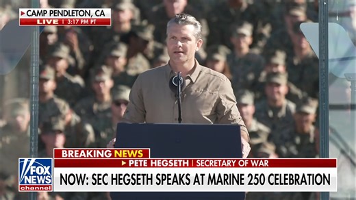 1.6M views · 97K reactions | Secretary of War Hegseth praises the Marine Corps for its 250th anniversary. “You, ladies and gentlemen, are the backbone of the United States military. You always have been and that’s why we’re proud to honor you today.” | Fox News | Facebook