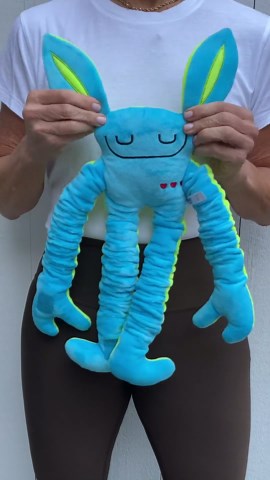 Bumpas Mushies Stretchable Pop Tube Toy - Extra-Long Bendable Fidget, Wearable, Hook & Loop - Ages 3+
