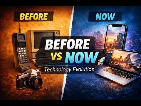 Then vs Now: How Technology Changed Everything