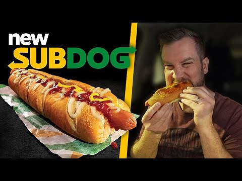 SubDog, The Subway Hot Dog - No Joke!