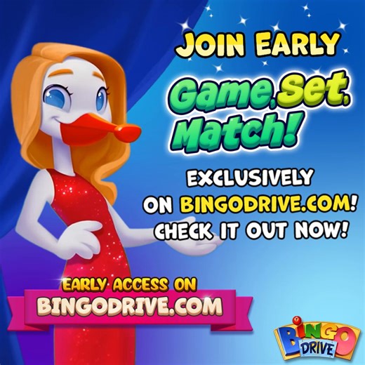 16K views · 870 reactions | ✨ Daubers! Early access is back - only on Bingodrive.com! ✨ Check out this week's new Room, Room, Game, Set, Match! , on any PC NOW! ▶️ Click here to play: play.bingodrive.com Don't forget that all purchases made on Bingodrive.com give you an added 10% BONUS! 朗 Like and Share the NEWS! | Bingo Drive | Facebook