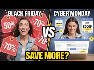 Cyber Monday vs Black Friday — Which Actually Saves You More?