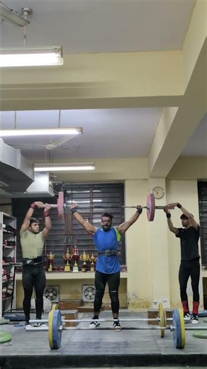 block snatch IIT Delhi weightlifting team training #shorts #weightliftingtraining