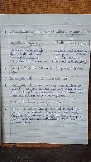 notes of biology chapter 5 fundamental unit of life class 9th science