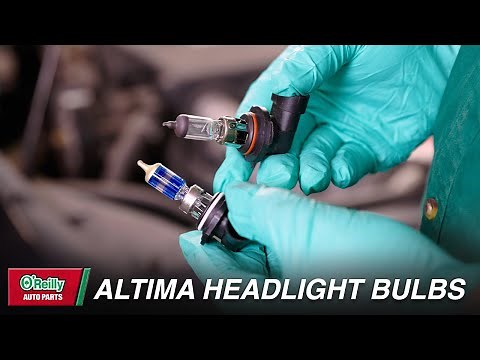 How To: Replace a Car Headlight Bulb in on a 2013 to 2018 Nissan Altima