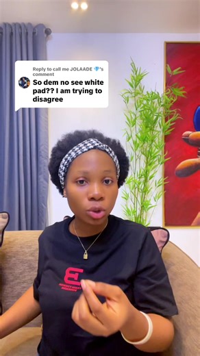 Replying to @call me JOLAADE 💎 I don’t even know how to explain, if its called the urine place or vj But what I know is the whole pad was inside my body and that’s why it was already black and sticky And those nurses didn’t tell me anything about pad so I didn’t even know Those I’m not even surprised, nurses and doctor that was gisting while stitching so why won’t they forget something in my body